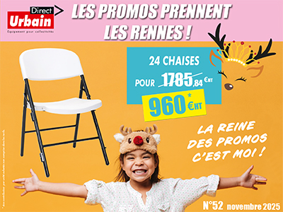 Promotions mobilier collectivité direct urbain